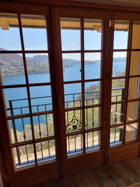 Interior view of the Crandola holiday home