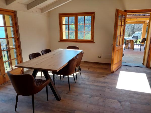 Kitchen area in the Crandola holiday home