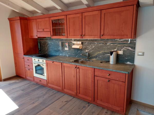 Interior furnishing of the Crandola holiday home