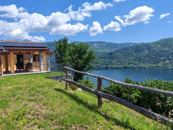 Nature around the Crandola holiday home on Lake Orta