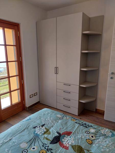 Bedroom with a view of nature at Crandola